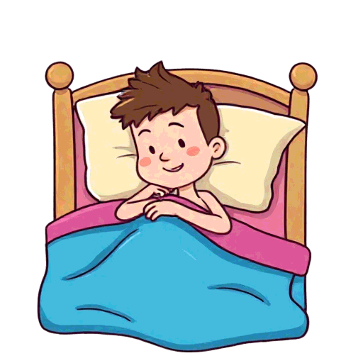 in bed
