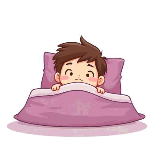 in bed