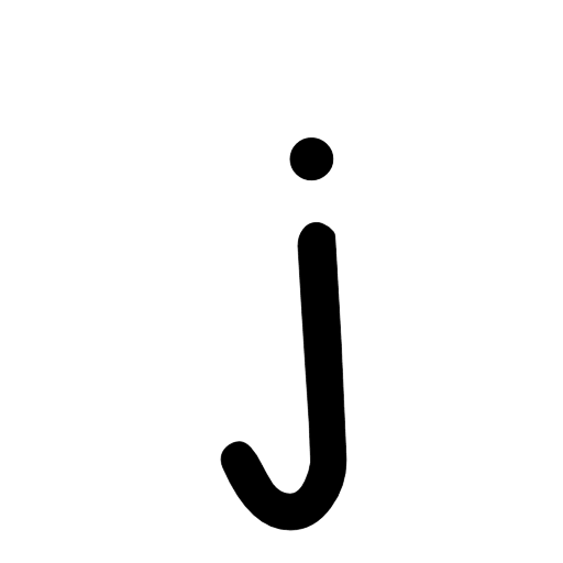 j lower case