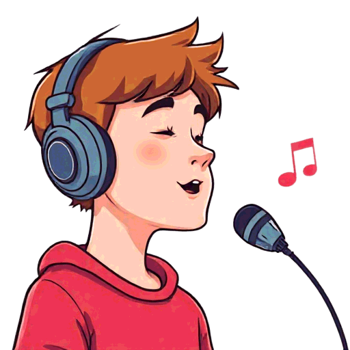 listening to music