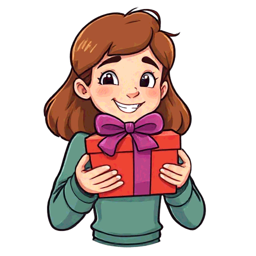 offering a present