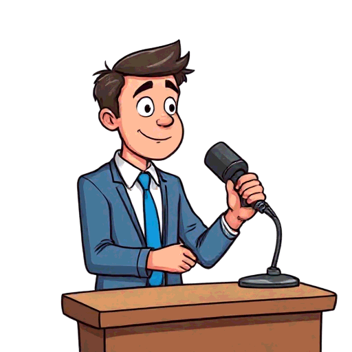 presenting