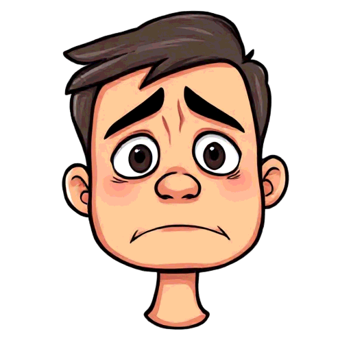 sad face