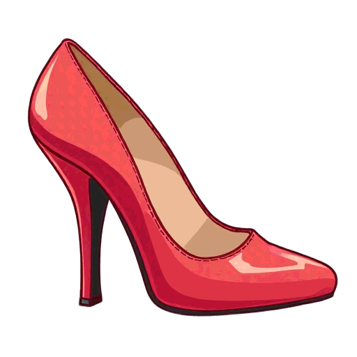 high heel shoe