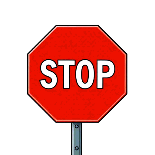 stop sign