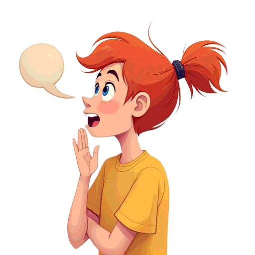 talking