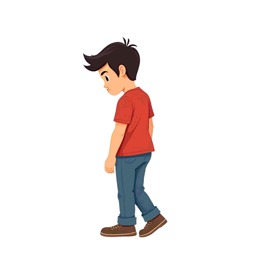 turn away