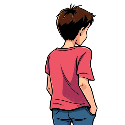 turning away