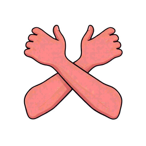 crossed arms