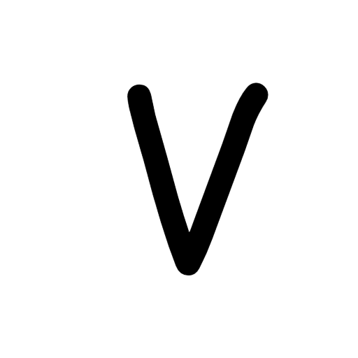 V upper case