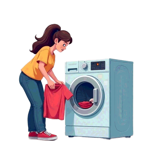 washing clothes