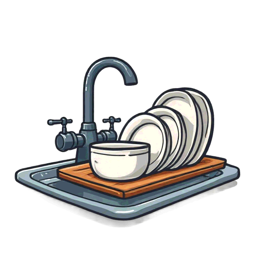 washing up
