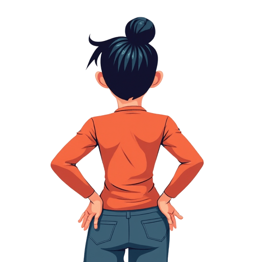 back