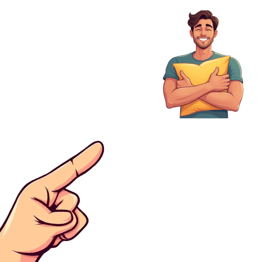 his
