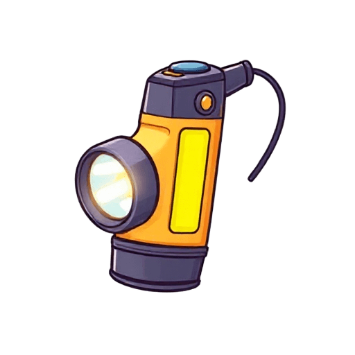 battery powered torch