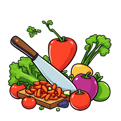 chop vegetables