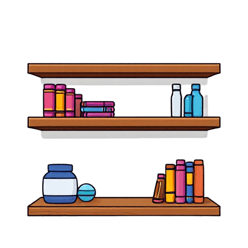 shelves