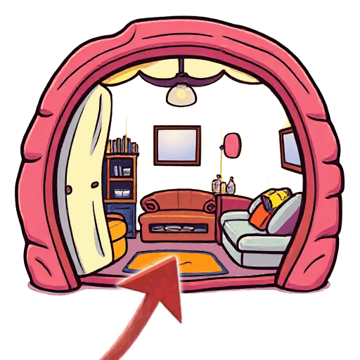 inside