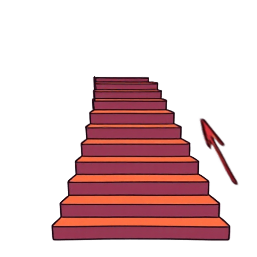 upstairs