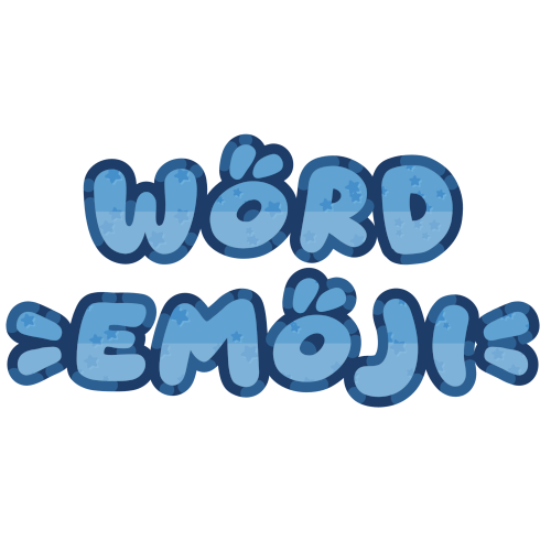 word emoji / wordmoji