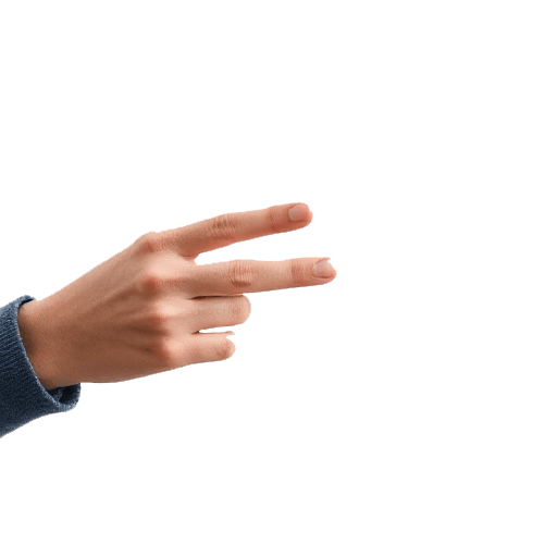 two fingers