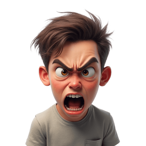 angry
