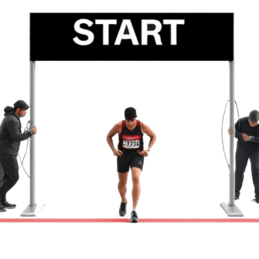 start line
