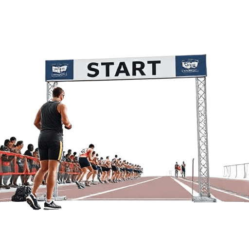 start line