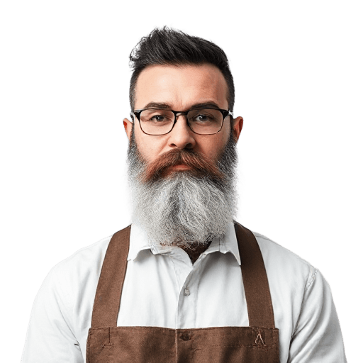 bearded man