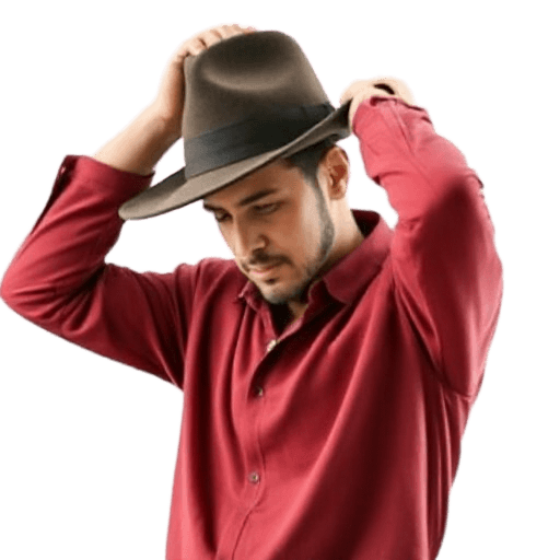 put on a hat