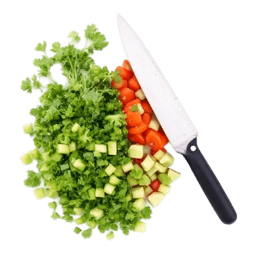 chop vegetables