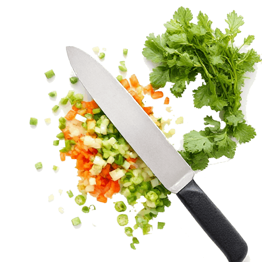 chop vegetables