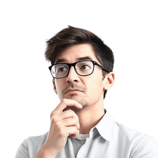 deciding something