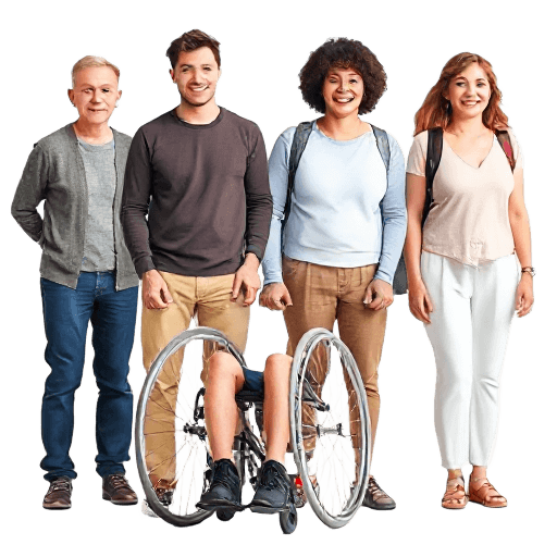different disabilities