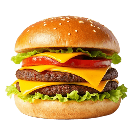 double cheese burger
