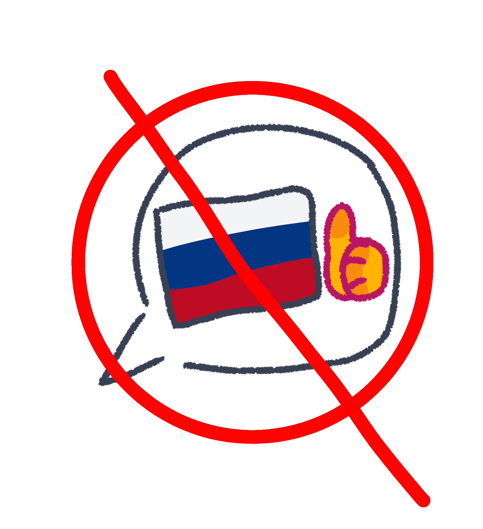 Don't speak positively about Russia