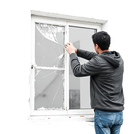 fixing a broken window