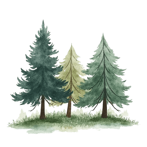 pine trees