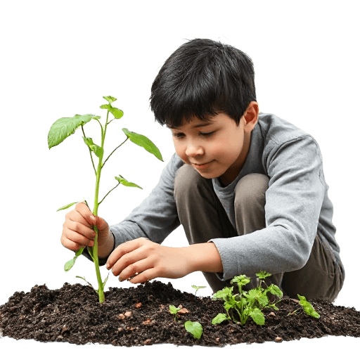 growing something