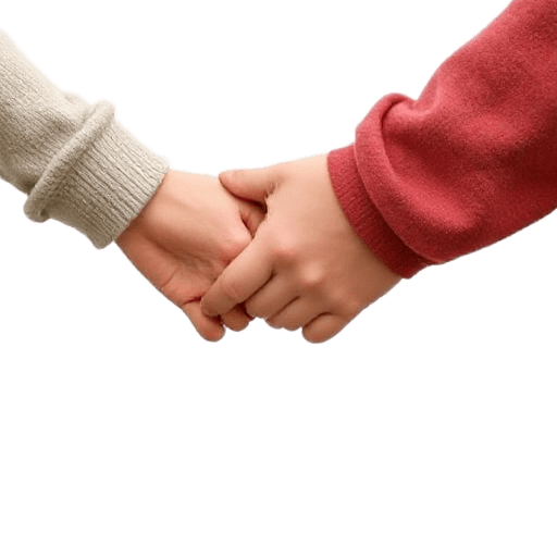 holding hands friend