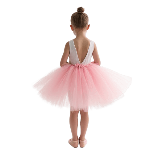 in a tutu