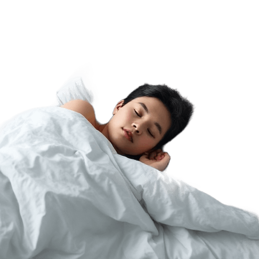 in bed