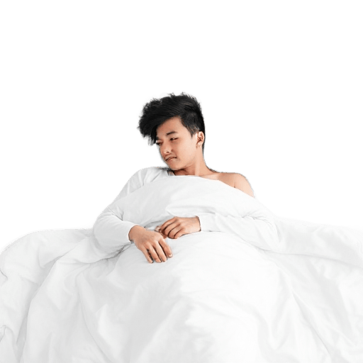 in bed