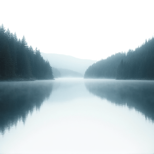 reflection on the water