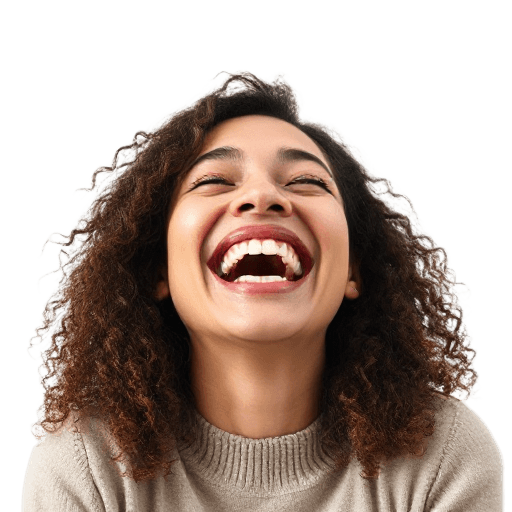 laughing