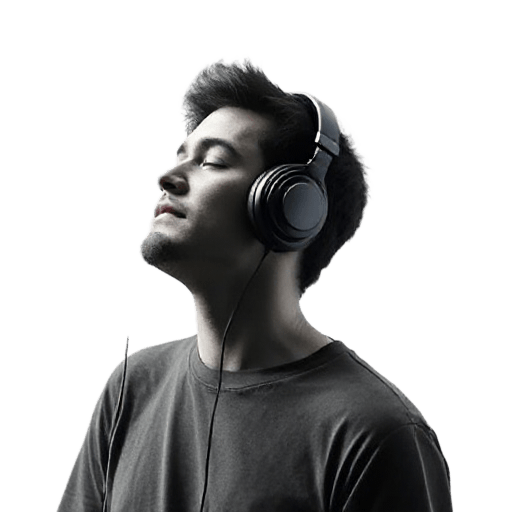 listening to music