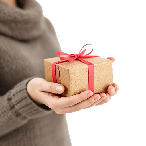 offering a present