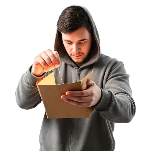 opening something