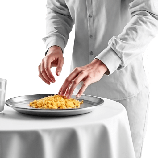 put on a plate