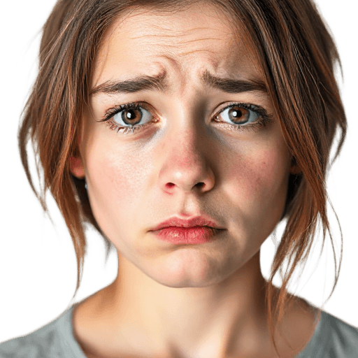 sad face